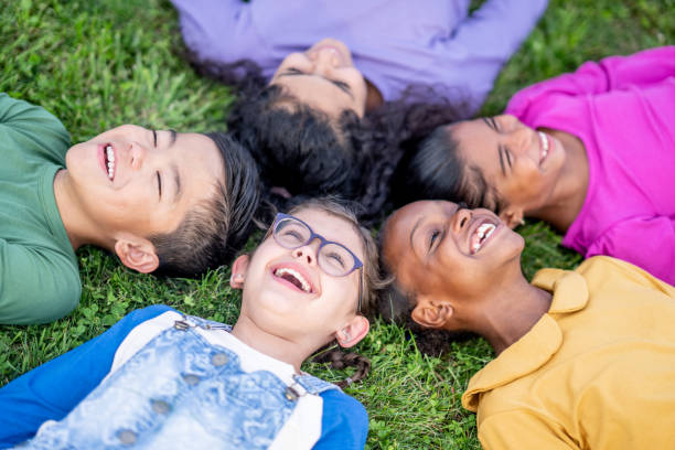 istock Aerial Kids Portrait 1671901967