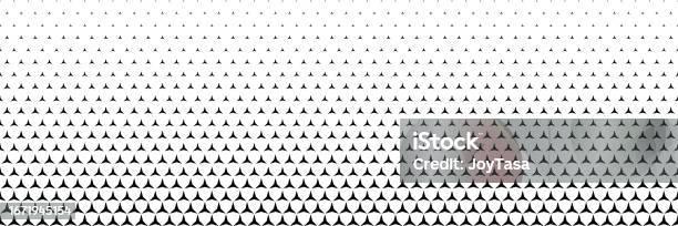 Sharp Triangle Pattern Horizontal Black Halftone Of Three Sharp Triangles Design For Pattern ...