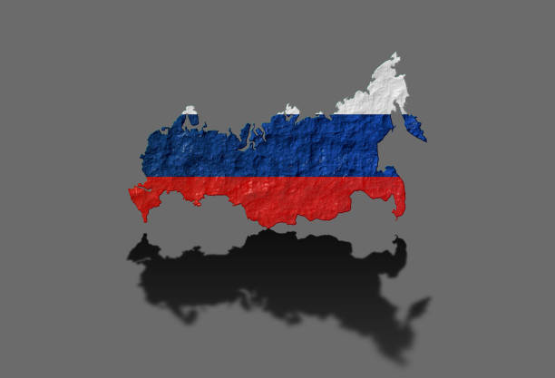 map of Russia