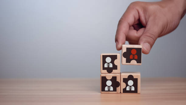 istock Recruitment management Business concept. Relationship Management with global structure. Human Resources. Management recruitment employment headhunting concept. HRM or Human Resource Management concept. 1671987184