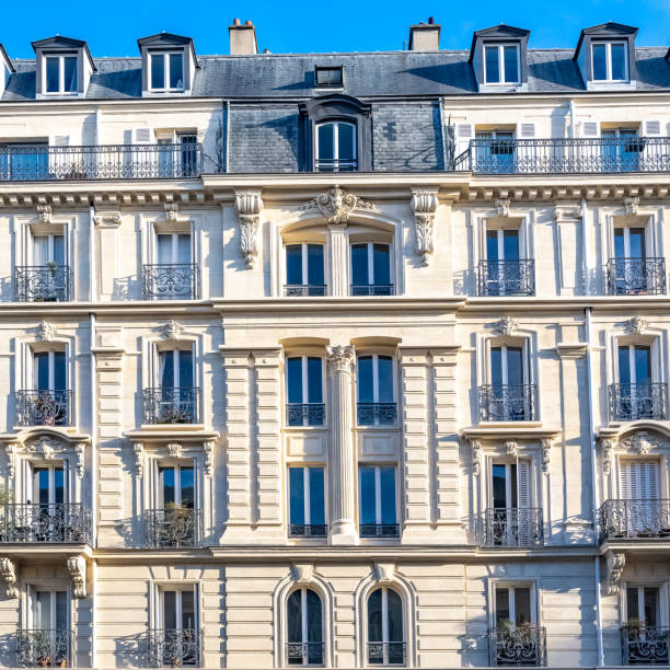 istock Paris, beautiful facade rue de Solferino 1672023677
