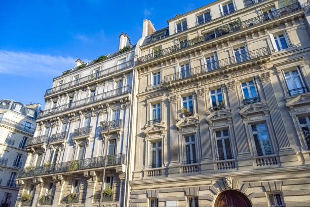 istock Paris, beautiful facades quai Voltaire 1672023957