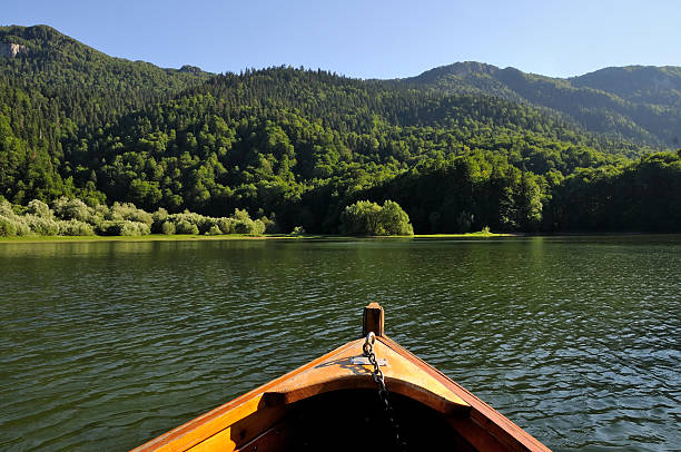 istock Boat, water, wood and sky 167202518
