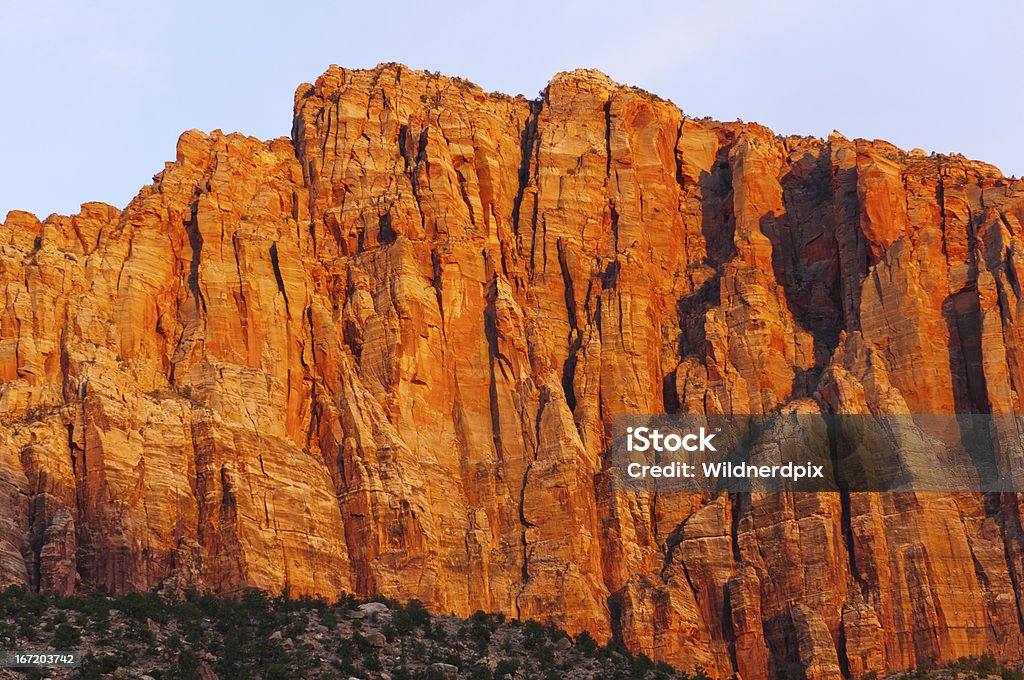 Red Rock bei Sonnenuntergang - Lizenzfrei Abenddämmerung Stock-Foto
