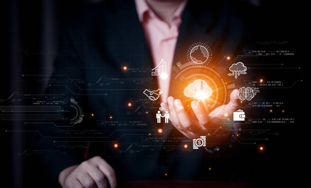 istock Technologies connecting the world, businessman hand holding The metaverse universe,Digital transformation conceptual for next generation technology era. 1672086538