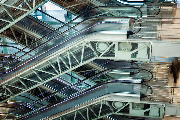 istock Escalators at Oporto Airport 167208736