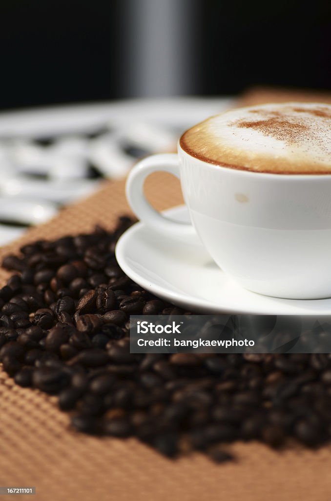 Chávena de Café - Royalty-free Café - Edifício de Restauração Foto de stock