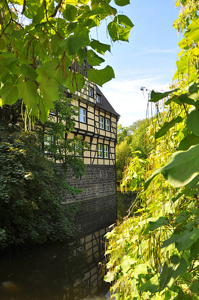 istock Half-timbered house in green environment, Germany 167211313