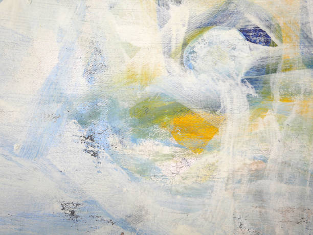 istock Abstract background acrylic painting on canvas 1672149797