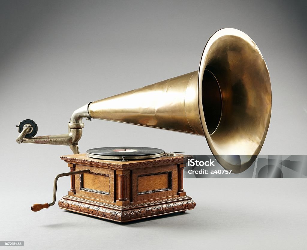 Antiguidade phonograph - Royalty-free Antigo Foto de stock