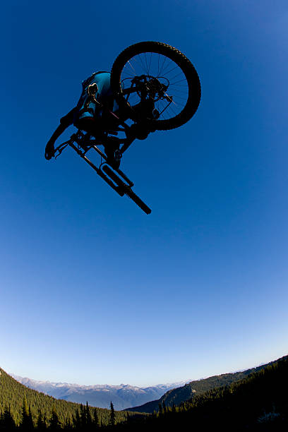 istock Mountain Bike Jump 167215612