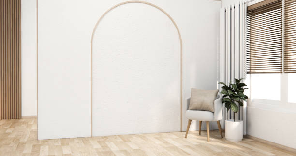 istock Empty wooden room,Cleaning room interior. 1672173587