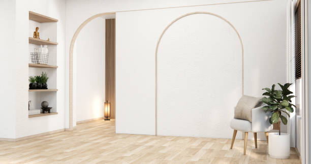 istock Empty wooden room,Cleaning room interior. 1672173710