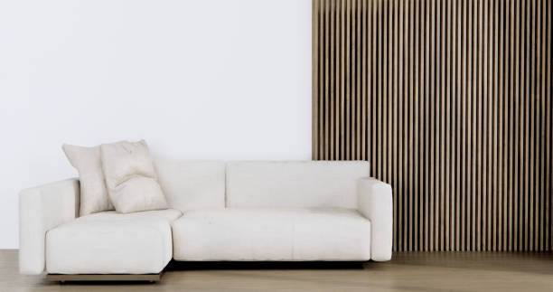istock Sofa furniture and modern room interior design minimal. 1672176251