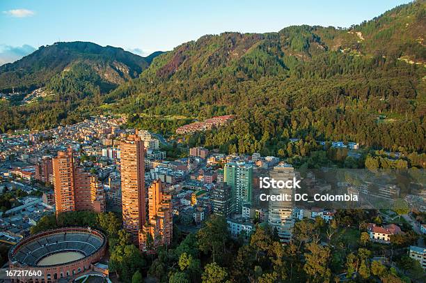 Bogota And The Andes Mountains Stock Photo - Download Image Now - Bogota, Colombia, City