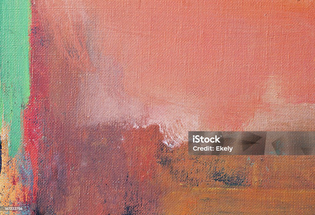 Astratto dipinto sfondo rosso d'arte. - Foto stock royalty-free di Pittura ad olio