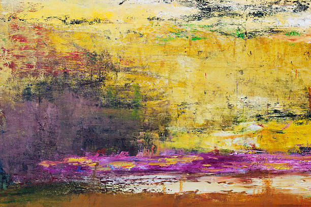 istock Abstract painted yellow art backgrounds. 167222781