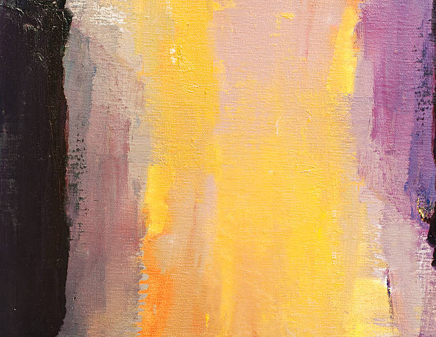 istock Abstract painted yellow and purple art backgrounds. 167222816