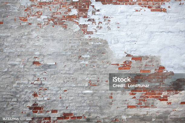 Weathered Urban Wall Stock Photo - Download Image Now - Brick Wall, Wall - Building Feature, Old