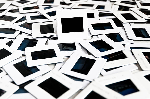 istock Bunch of blank slides 167223075