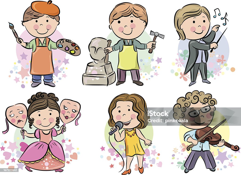 Professions kids set 2 Professions kids set 2. Contains transparent objects. EPS10. Child stock vector