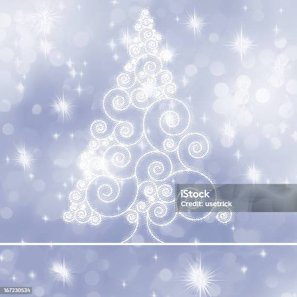 Ilustración de Resplandeciente Bokeh De Navidad Eps 8 y más Vectores Libres de Derechos de Abstracto - Abstracto, Azul, Celebración - Ocasión especial
