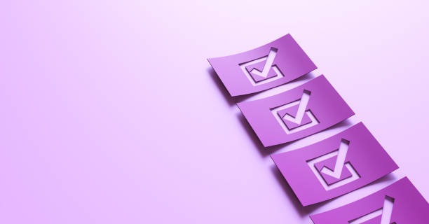 Checklist Checklist pink promise stock pictures, royalty-free photos & images