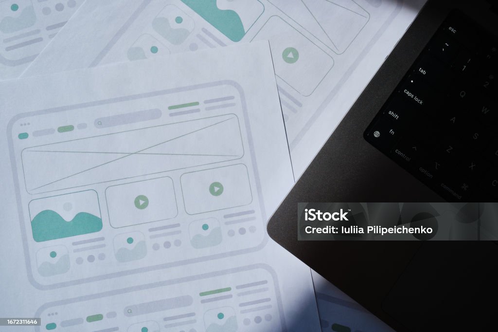 Ux Website Design Wireframe Sketch Prototype Framework Layout Future ...