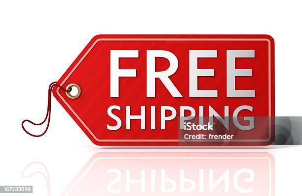 Free Shipping Tag Stock Photo - Download Image Now - Freedom, Freight Transportation, Shipping