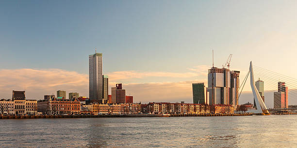 istock Panorama of the Rotterdam skyline 167233376