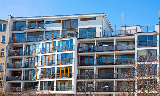 istock Modern apartment house in Berlin 167233394