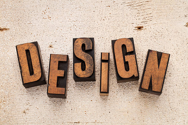 istock design word in wood type 167234937