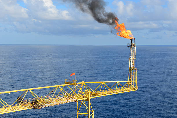 istock The gas flare 167235207