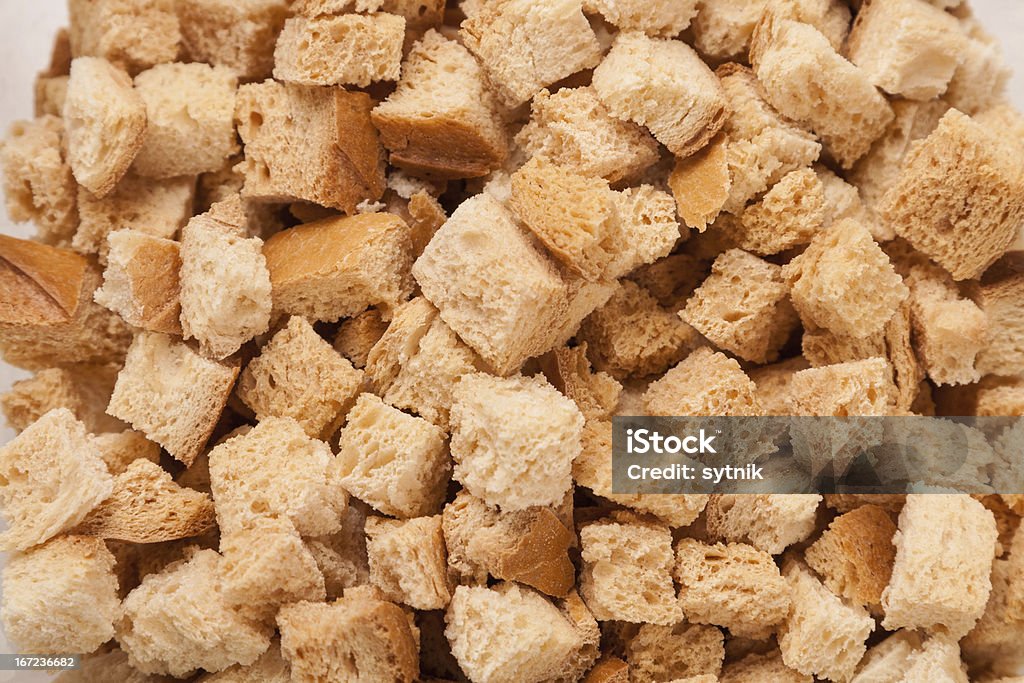 edible pile de petites cracker de pain - Photo de Ail - Légume à bulbe libre de droits