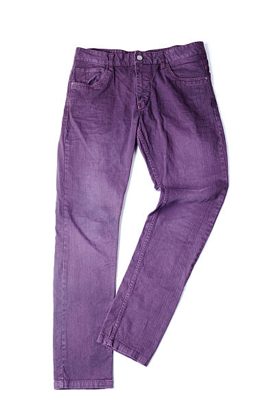 istock purple slim male jeans isolated on white background 167236725