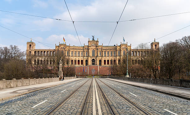 Bavarian State Parliament - Munich, Germany Bavarian State Parliament - Munich, Germany bavarian state parliament stock pictures, royalty-free photos & images