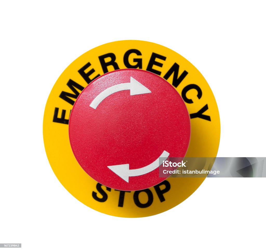 Emergency Go Button Emergency Stop Button Sign