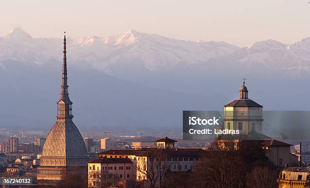 Torino 파노라마 및 Cappuccini 및 몰은 0명에 대한 스톡 사진 및 기타 이미지 - 0명, 강, 건축