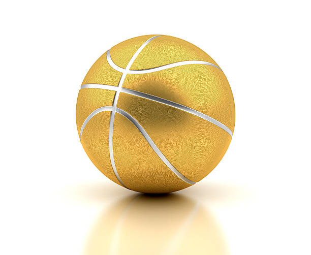 golden de basquete - gold ball sphere basketball - fotografias e filmes do acervo