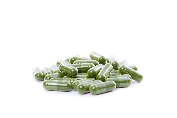 istock Raw Organic Kamut Grass Pills 167242177