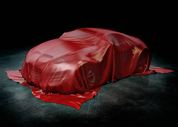 istock Sports car under cover 167244502