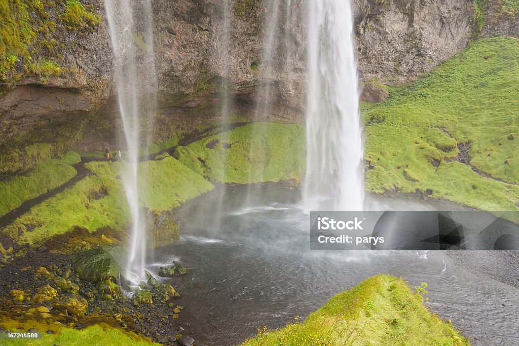 Cachoeira de Seljalandsfoss-Islândia. - Foto de stock de Cachoeira de Seljalandsfoss royalty-free