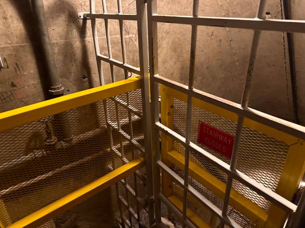 Inside Hoover Dam stock photo