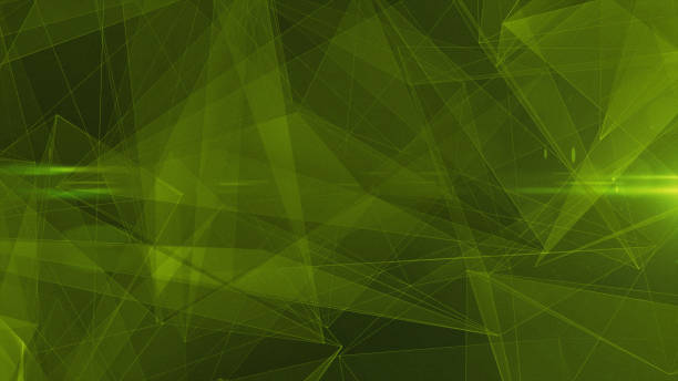 緑の未来的な電子エネルギー抽象的、抽象的な技術背景ループアニメーション、サイバーディスコビームダイナミック効果、銀河照らされた輝き - lighting equipment green illuminated backgrounds点のイラスト素材／クリップアート素材／マンガ素材／アイコン素材