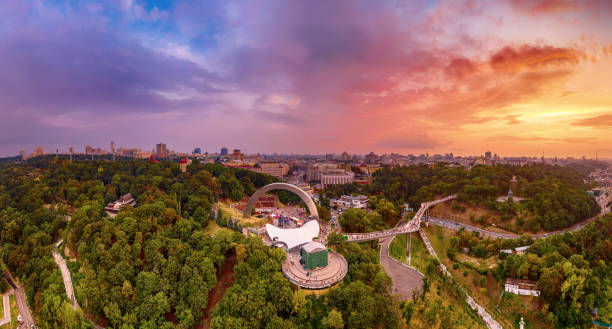 istock Panoramic view of Kyiv 1672455388