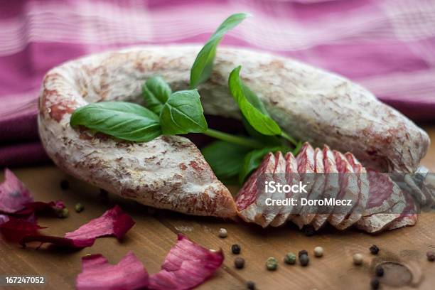 Francês Secos Salame - Fotografias de stock e mais imagens de Alvo Militar - Alvo Militar, Bacon, Carne