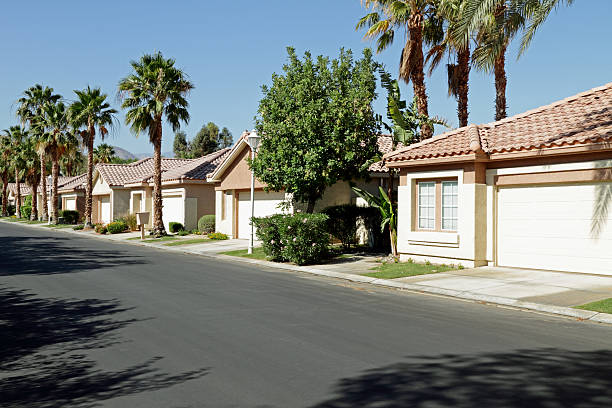 가정 - southwest usa house residential structure stucco 뉴스 사진 이미지