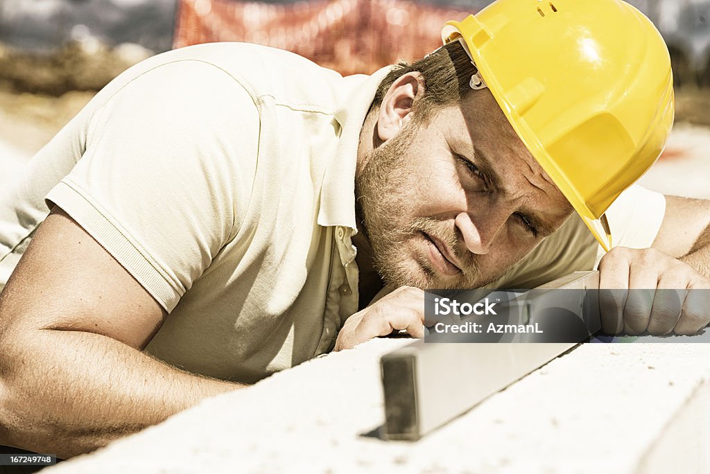 Überprüfung-Etage - Lizenzfrei Bauarbeiter Stock-Foto