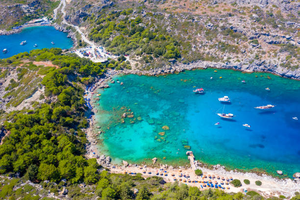istock Anthony Quinn Bay on Rhodes island, Greece 1672518338