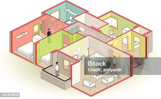 istock cutaway apartment 167251858